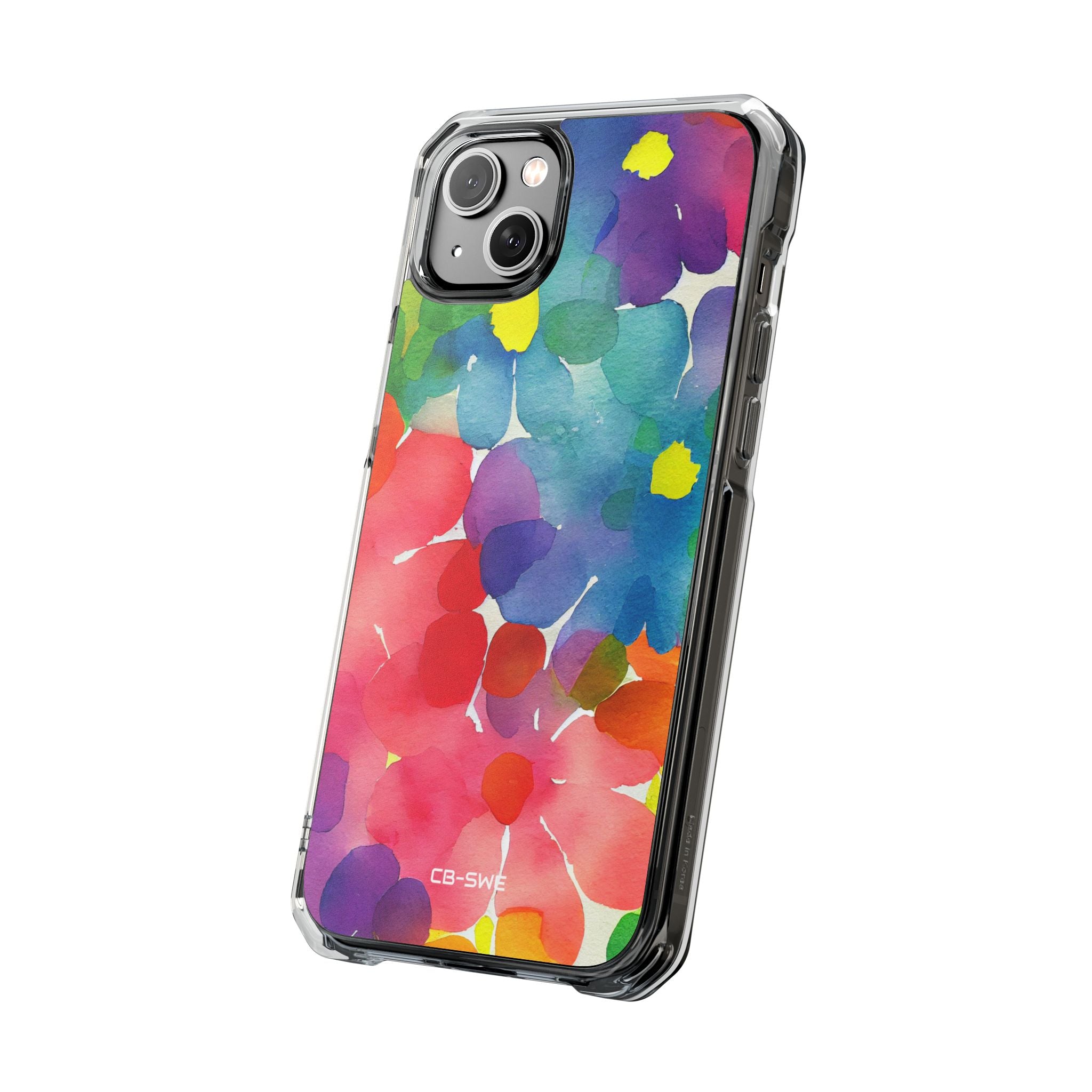 Fluid Color Petals iPhone Case - Impact