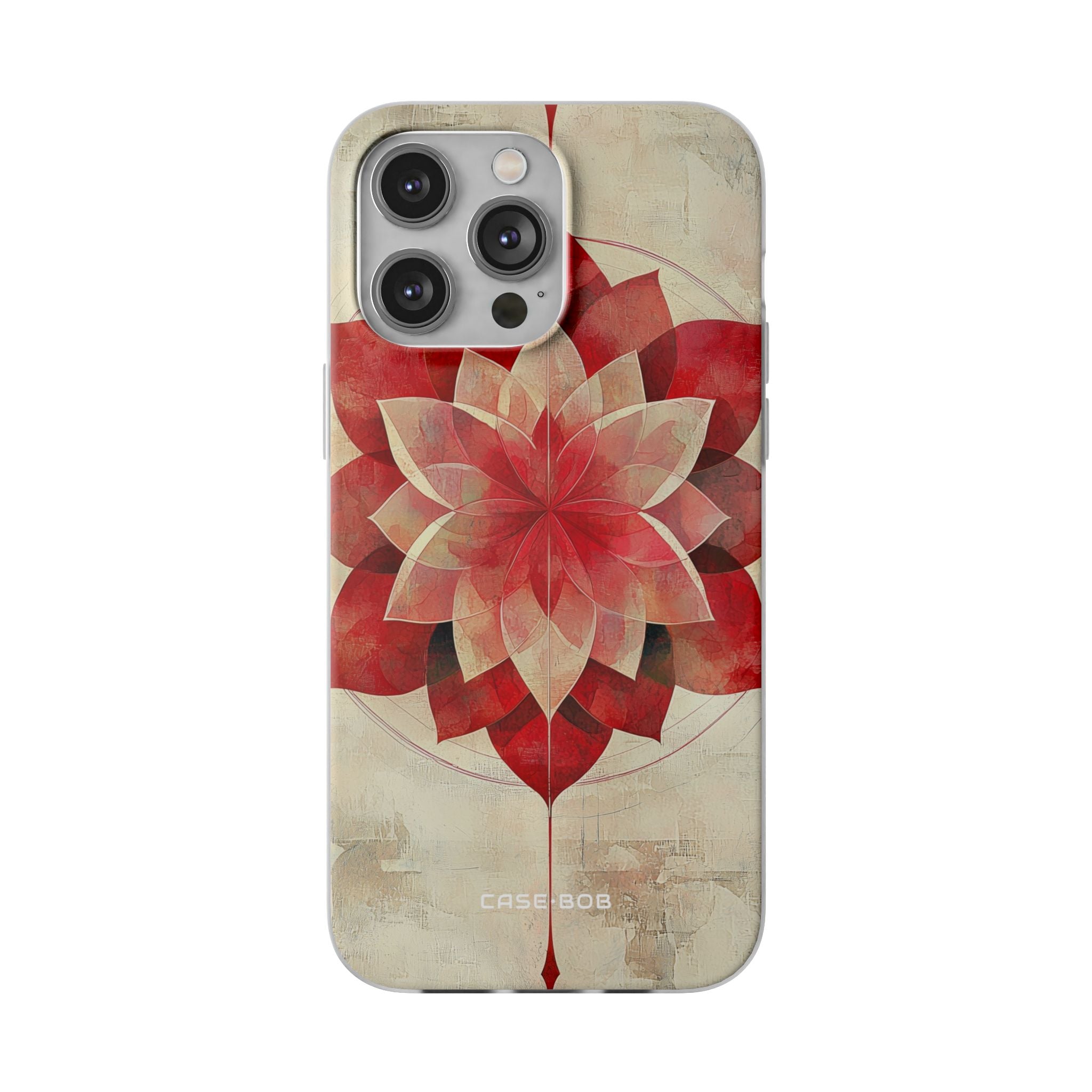 Crimson Bloom iPhone 14 Pro Max Case - Soft