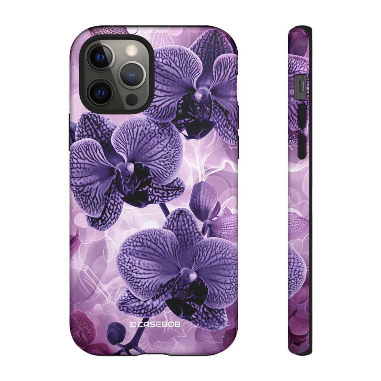 Strahlendes Orchideen-Design | Handyhülle für iPhone (Schutzhülle) 