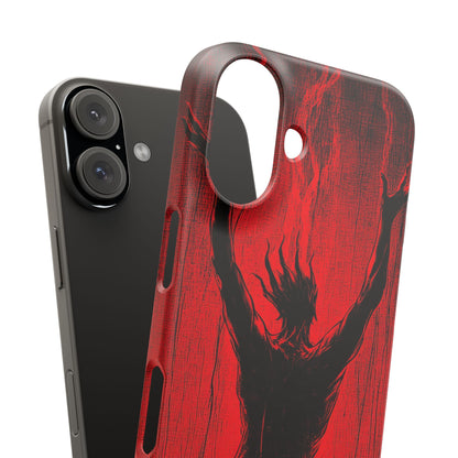 Crimson Despair iPhone 16 - Slim Phone Case