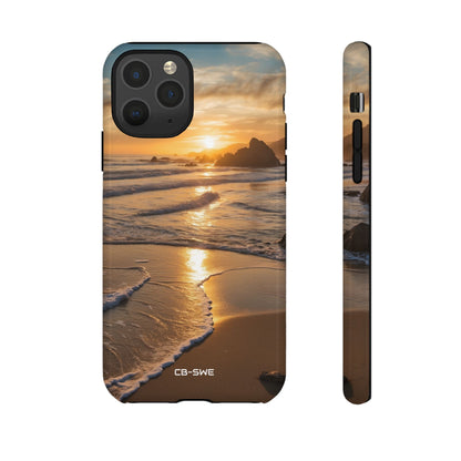 Waves Embrace Shore - iPhone Case
