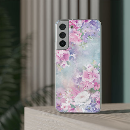 Dreamy Floral Watercolor - Flexi Samsung S22 Phone Case