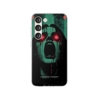 Haunting Glow of Gothic Eyes Samsung S23 - Flexi Phone Case