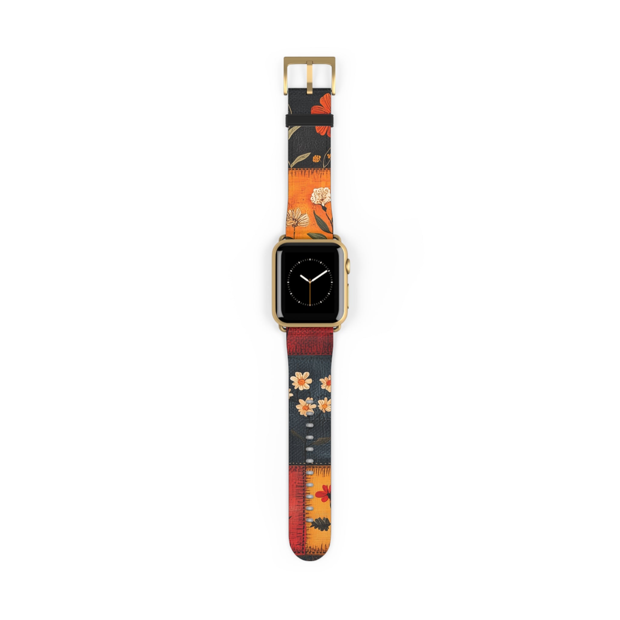 Patchwork Blooms - Watch Band