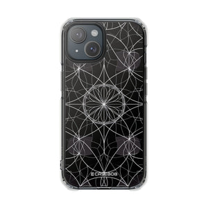 Symmetrical Elegance - Phone Case for iPhone (Clear Impact - Magnetic)