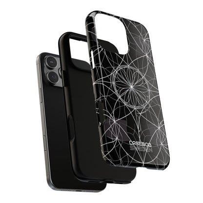Symmetric Line Bloom iPhone 16 - Tough+