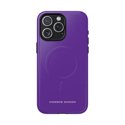 Mystic Purple Aesthetic iPhone 15 | Tough+ Phone Case