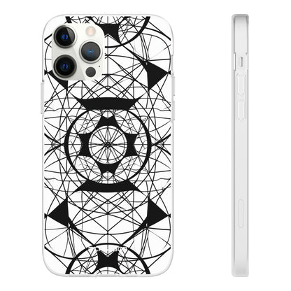 Geometric Hypnosis | Flexible Phone Case for iPhone