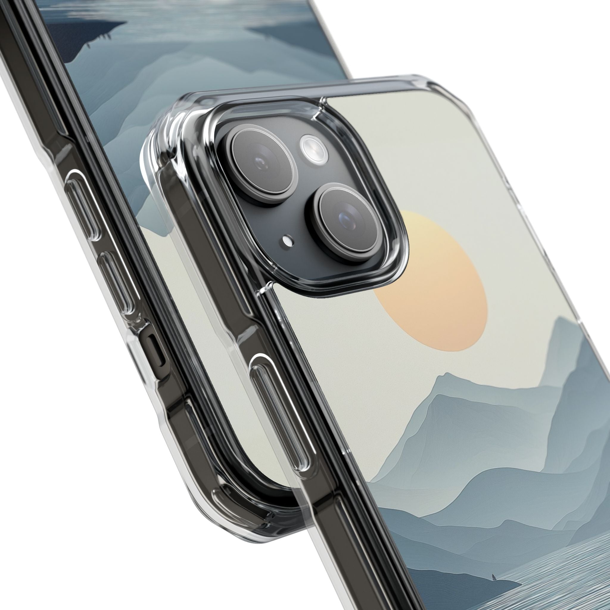 Gentle Waves Reflect iPhone Case - Impact
