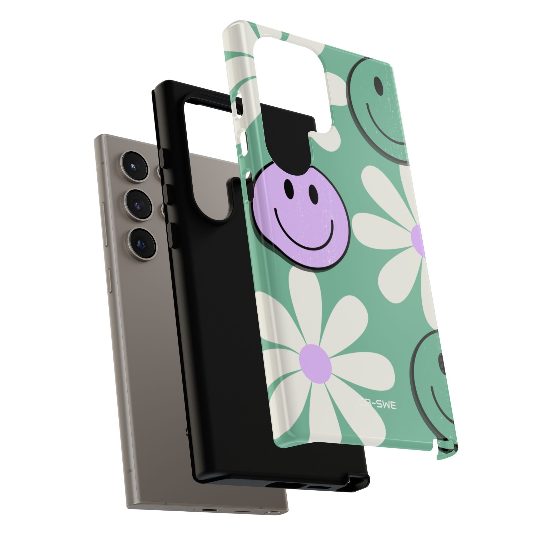 Playful Retro Blooms - Samsung Case