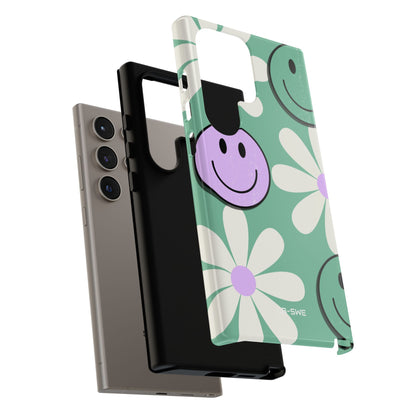 Playful Retro Blooms - Samsung Case