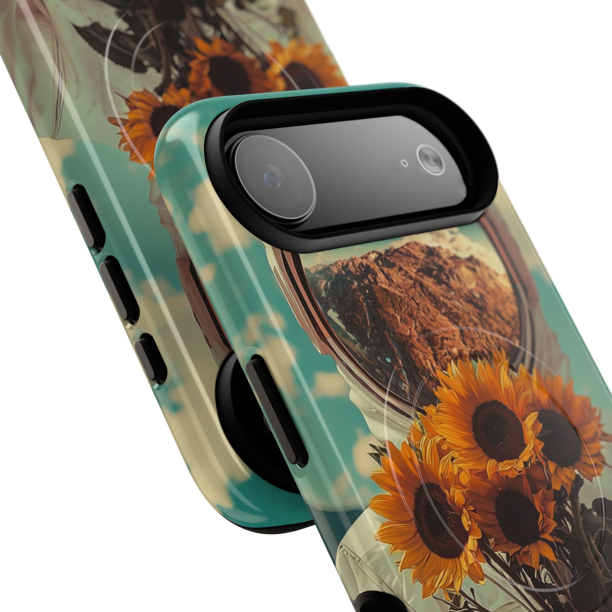 Sunflower Astronaut iPhone 17 Air Case - Tough+