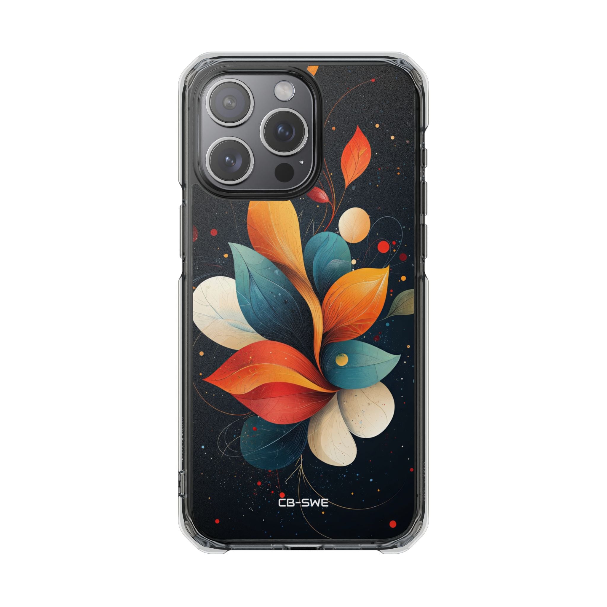 Vibrant Floral Harmony iPhone Case - Impact