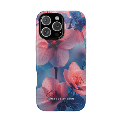 Ethereal Floral Harmony iPhone 16 - Tough Phone Case