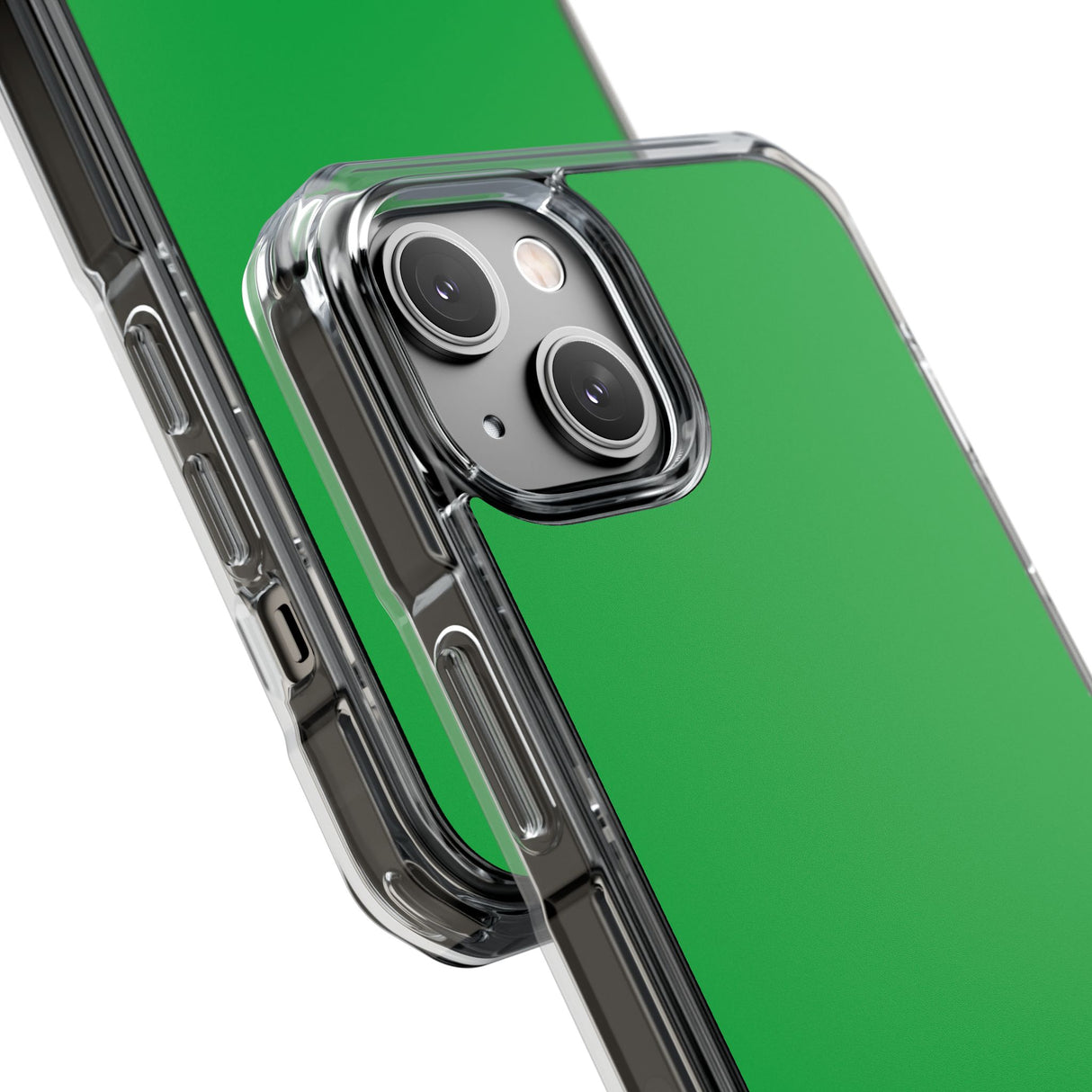 Pantone Green | Handyhülle für iPhone (Clear Impact Case – magnetisch)