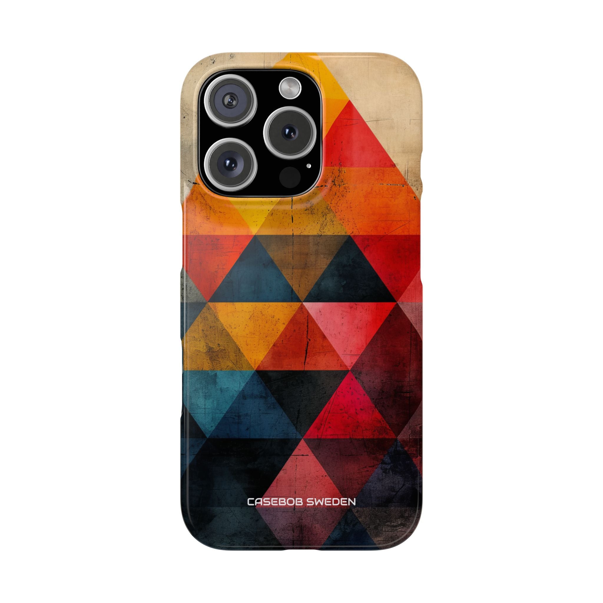 Geometric Energy - Slim iPhone 16 Phone Case