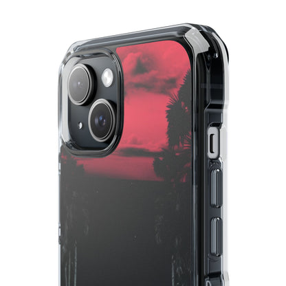 Retro Futuristic Nightscape iPhone Case - Impact