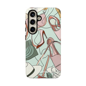 Chic Pastel Fashion Ensemble - For Samsung S24