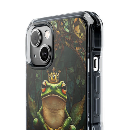 Crowned Frog Rests iPhone Case - Impact