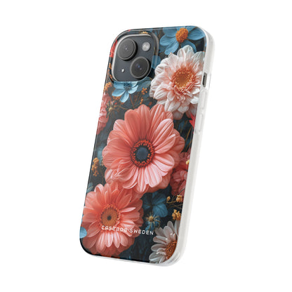 Surreal Floral Harmony iPhone 15 - Flexi Phone Case