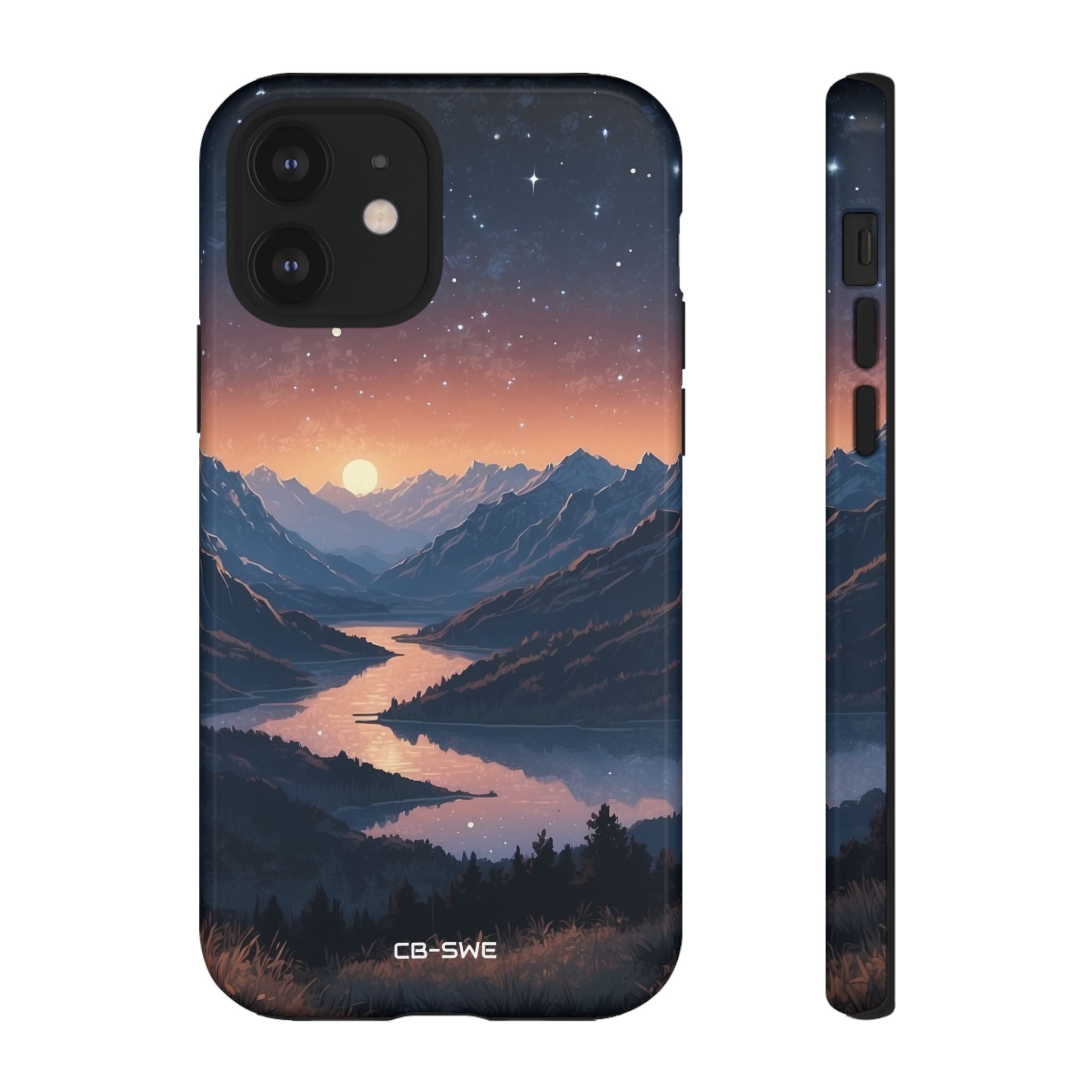 Mountains Embrace Light - iPhone Case