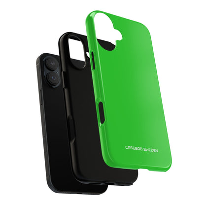 Lime Green - Tough iPhone 16 Phone Case