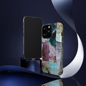 Textured Fabric Fusion - Protective Phone Case