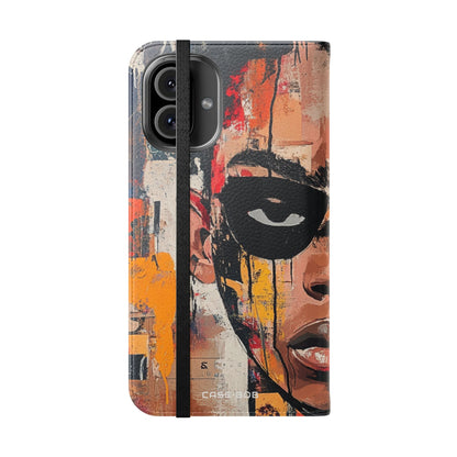 Spiked Mask - iPhone 16 Plus Case - Wallet