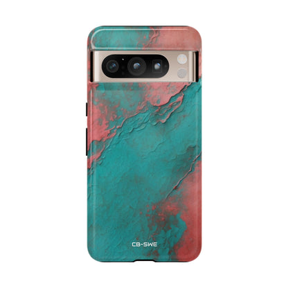 Turbulent Coral Flow - Google Pixel Case