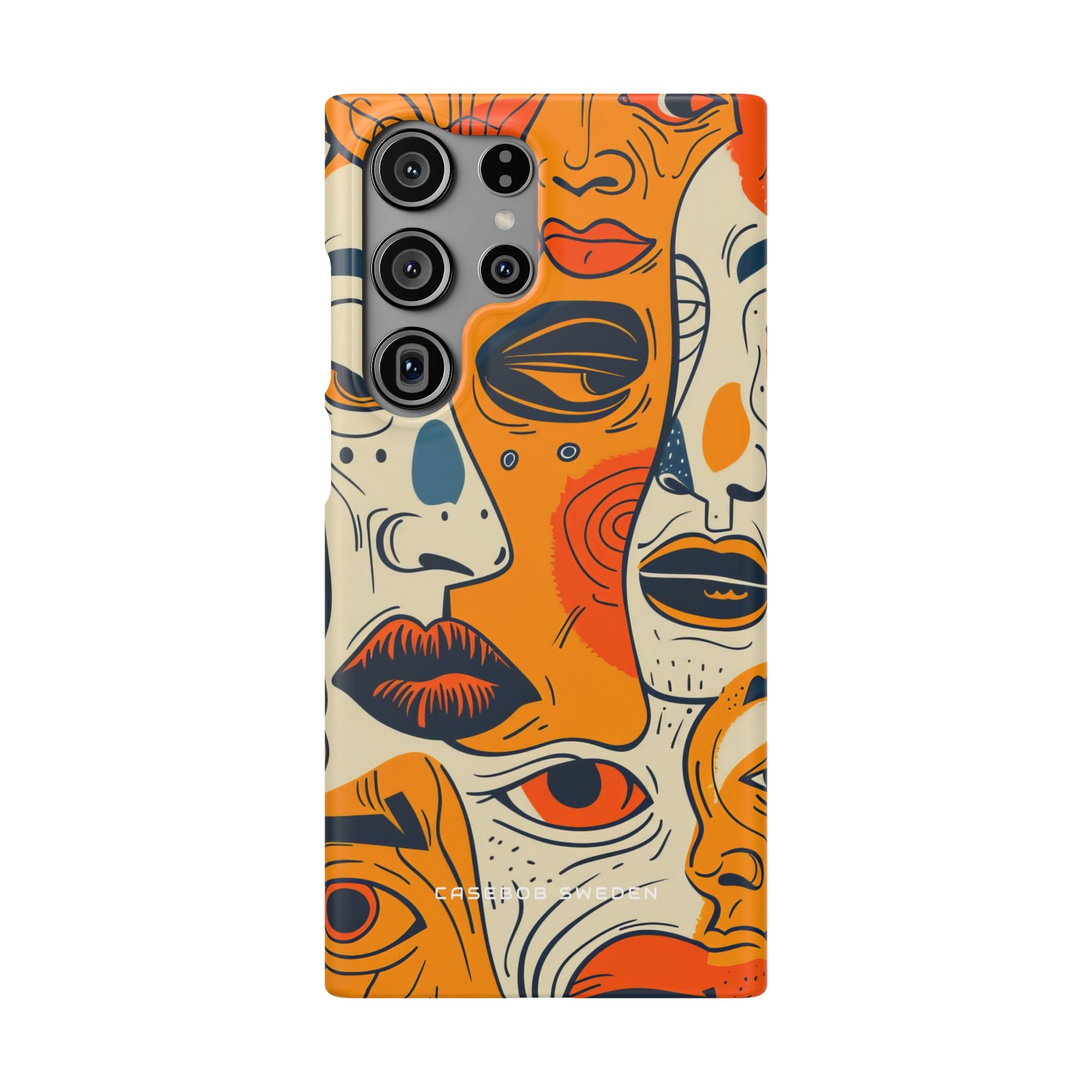 Gradient Face Mosaic Samsung S23 - Slim Phone Case