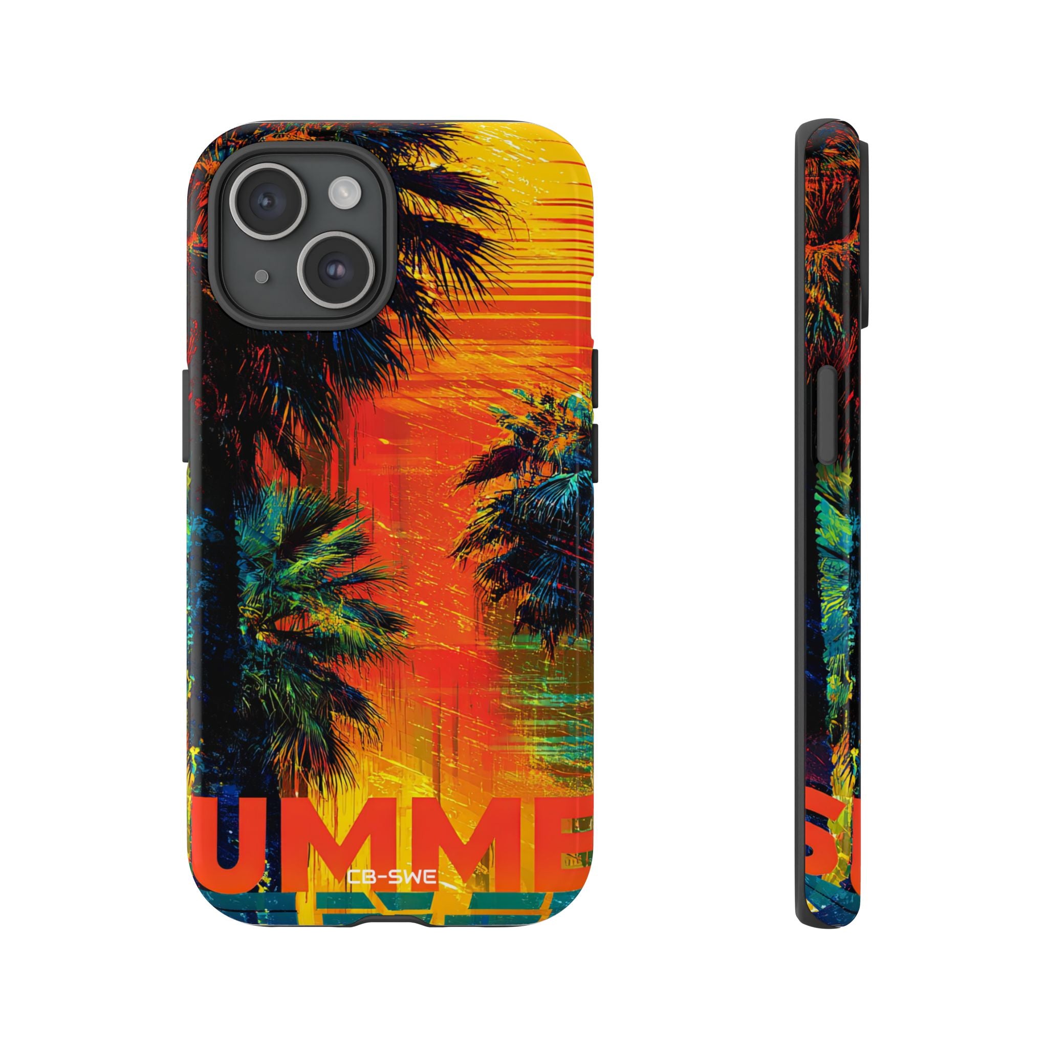 Summer Sunset Palms - iPhone Case