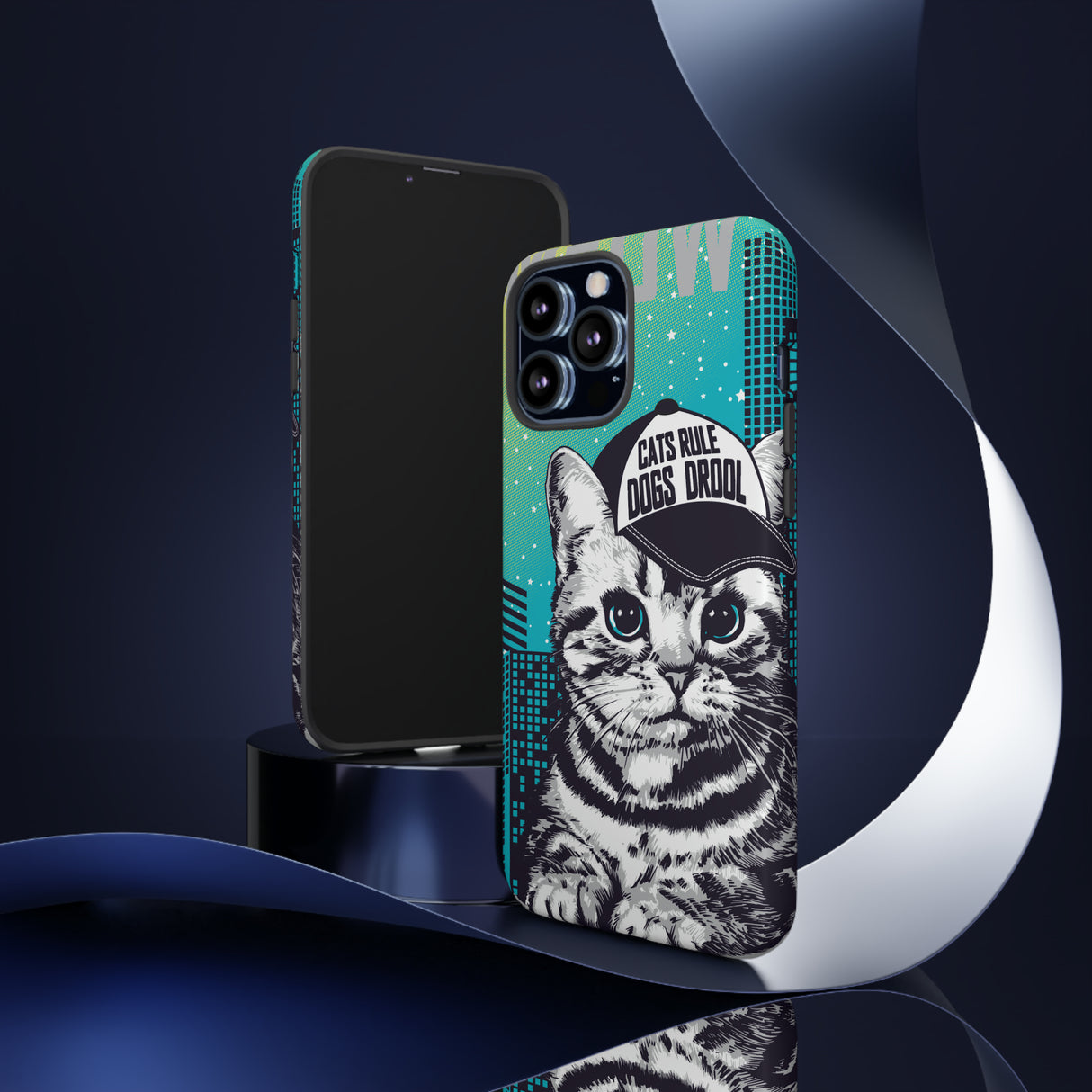 Cute Cat - Protective Phone Case