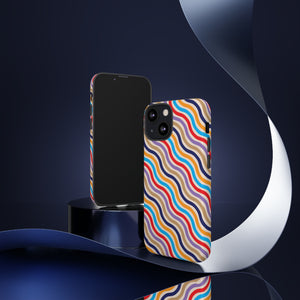 Thin wave Line - Protective Phone Case