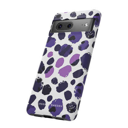 Purple Inkblots Google Pixel 7 - Tough Phone Case