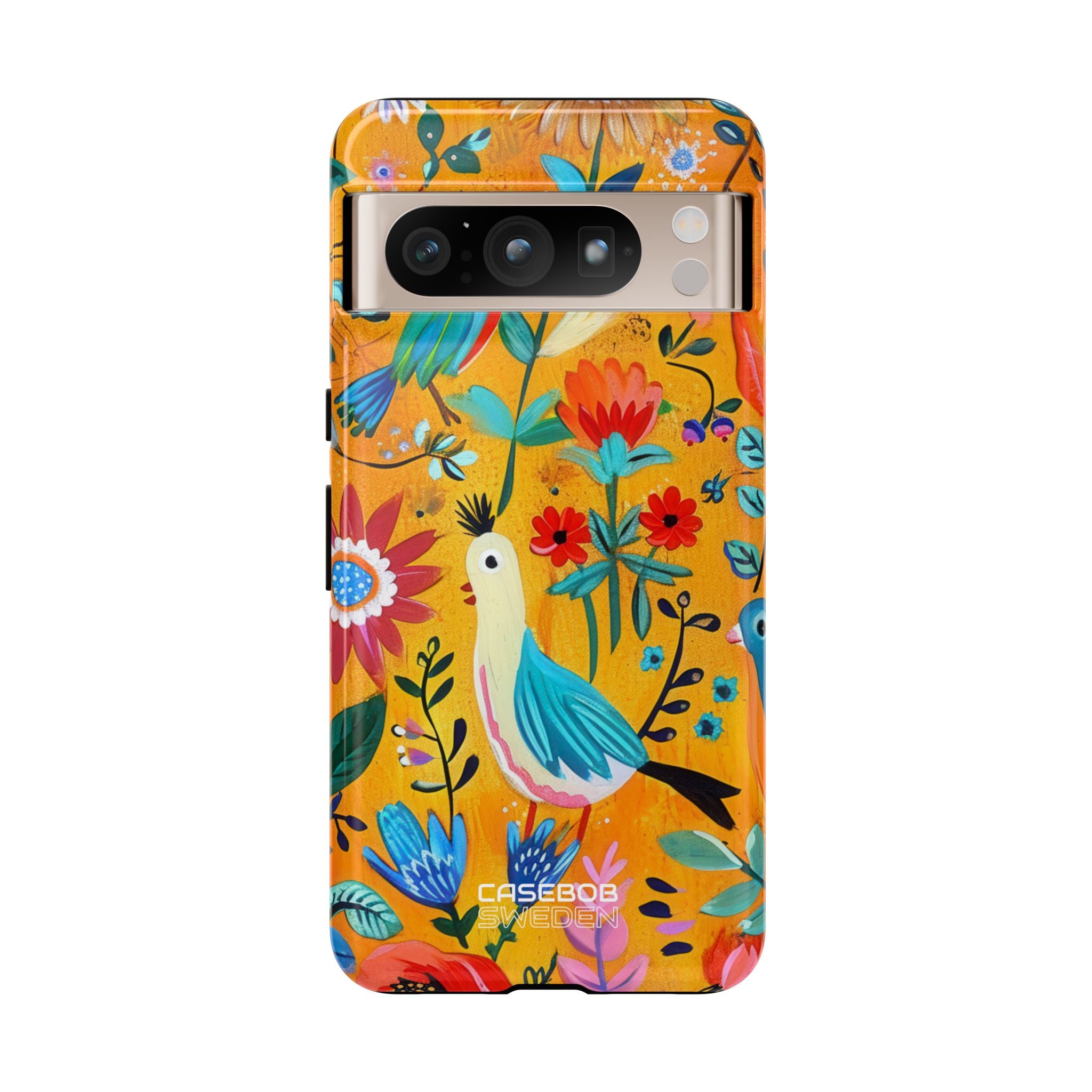 Whimsical Birds Garden Google Pixel 8 - Tough
