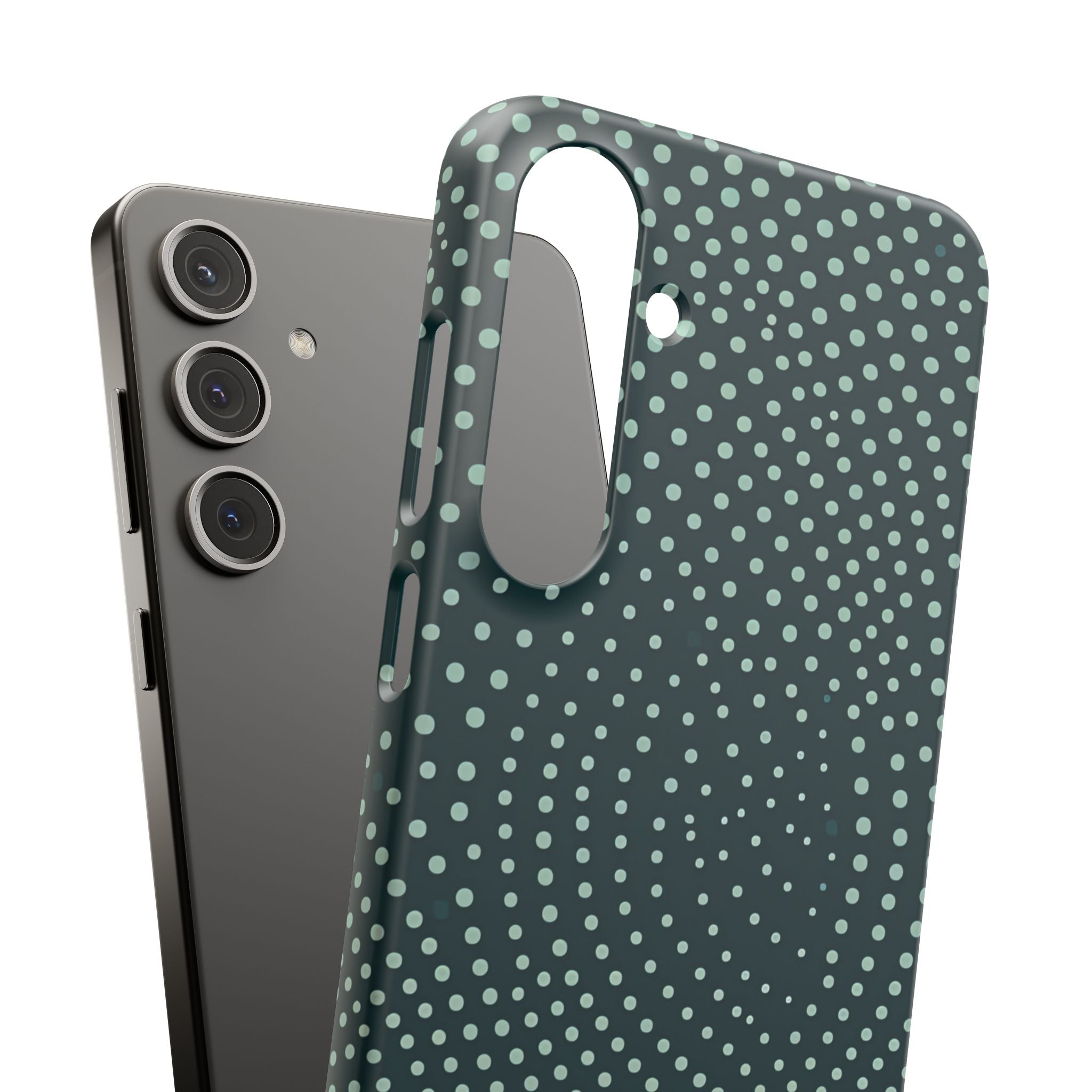 Teal Rippleflow Samsung S24 - Slim Phone Case