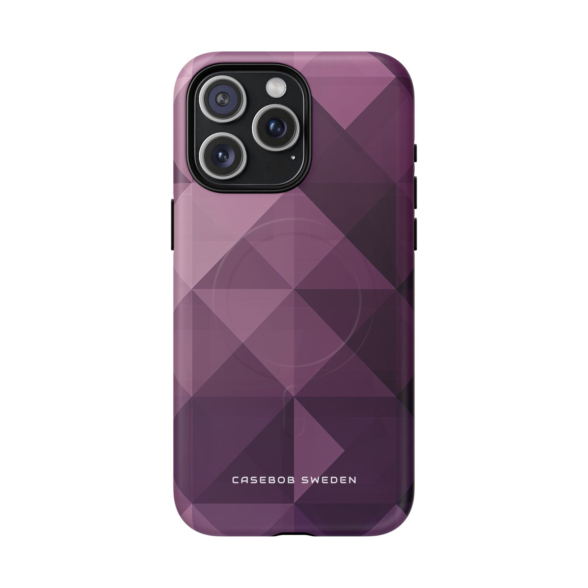 Gradient Purple Mosaic iPhone 15 | Tough+ Phone Case