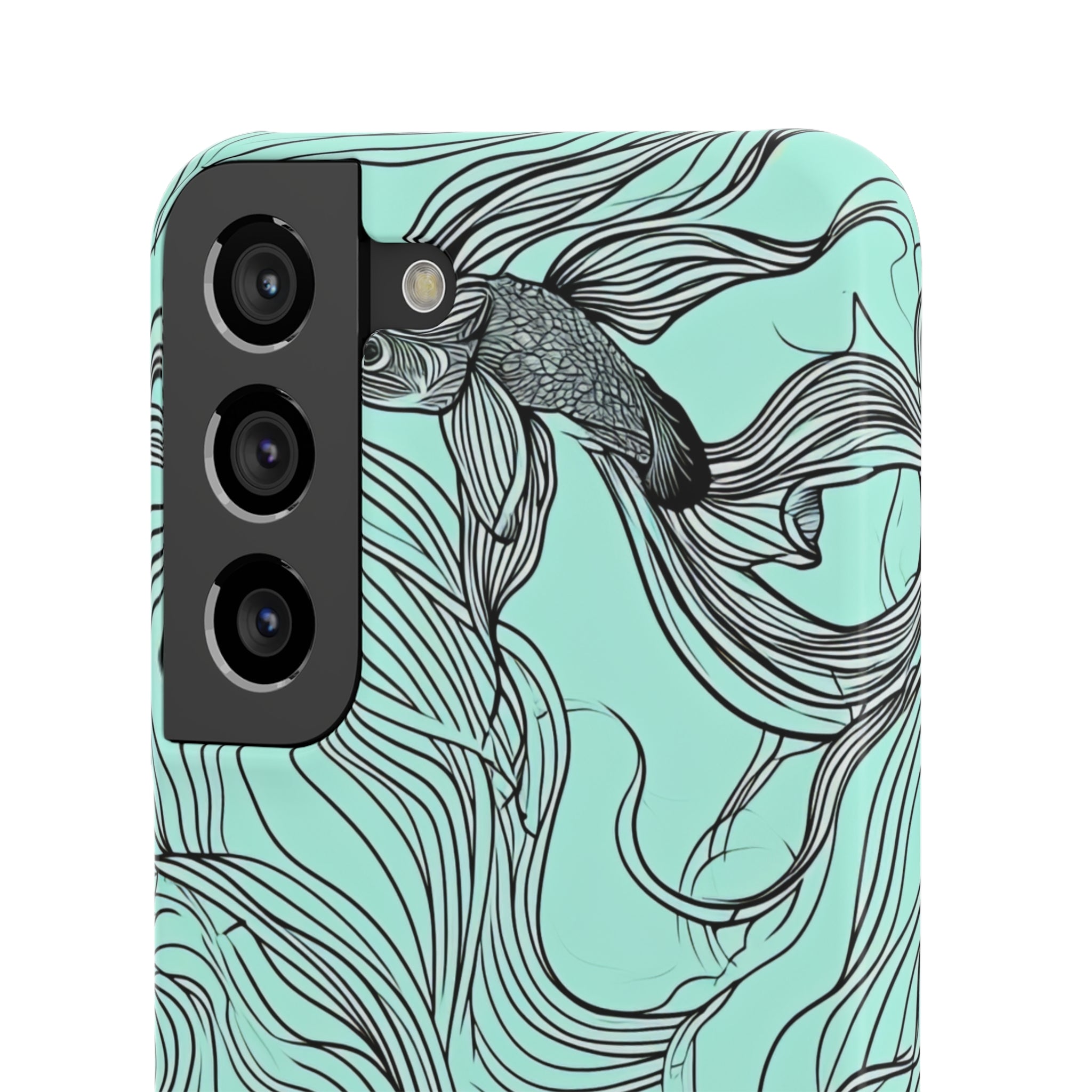 Aqua Serenity | Slim Phone Case for Samsung