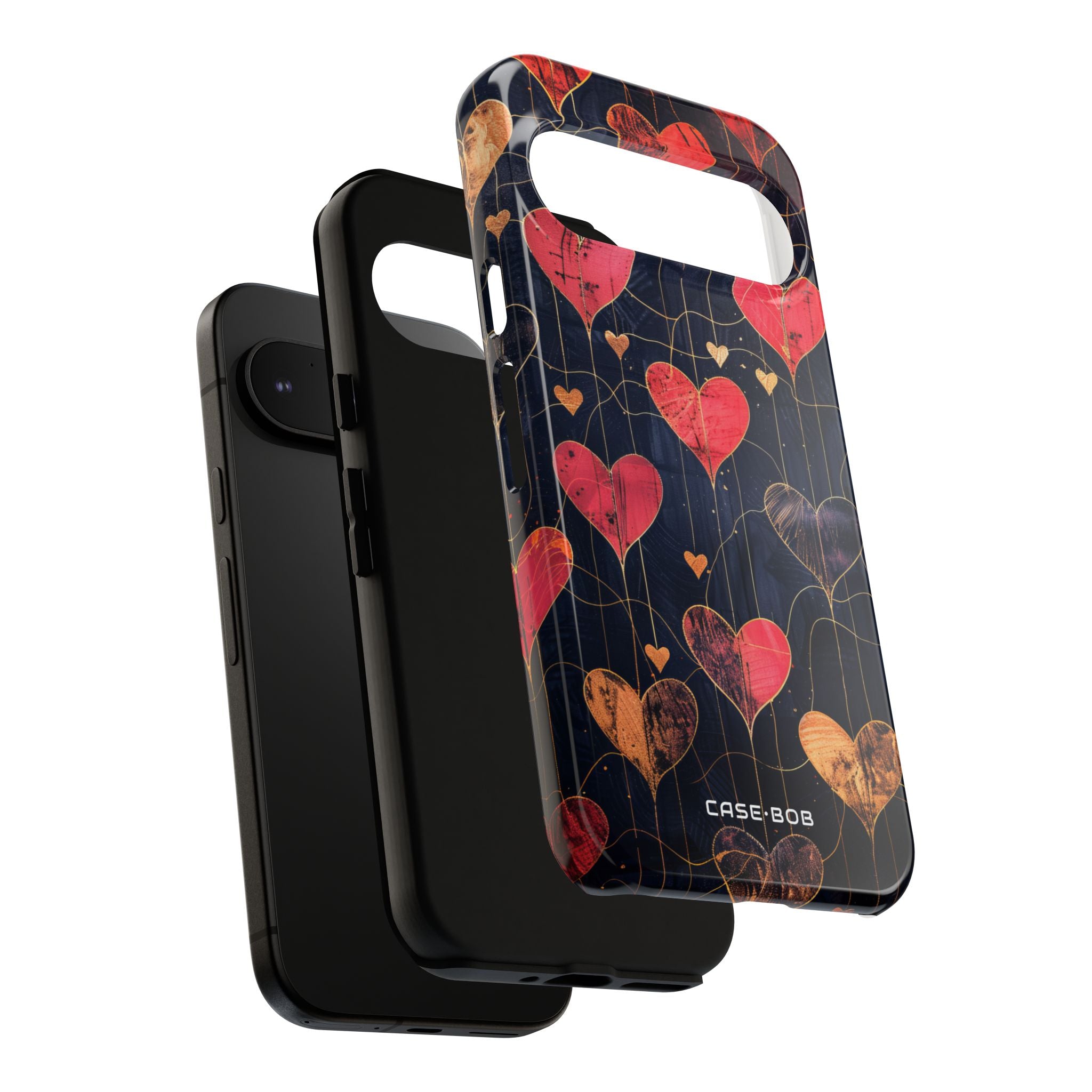 Golden Hearts Network Google Pixel 9 Case - Tough