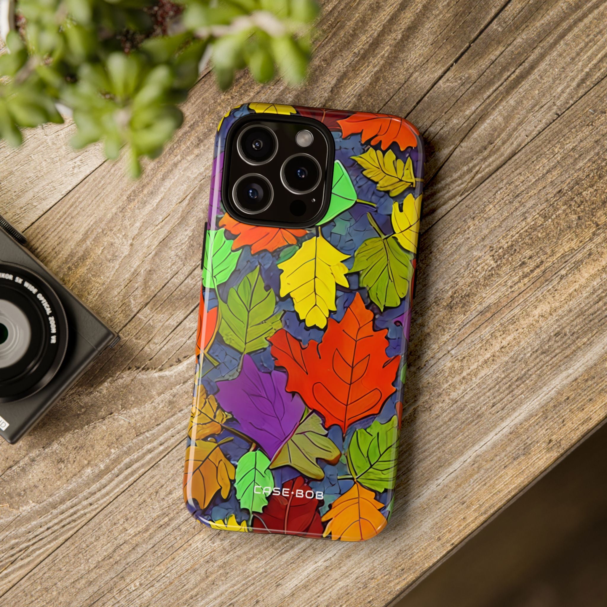 Vivid Leafburst iPhone 16 Pro Max Case - Tough