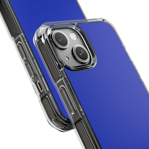 Persian Blue | Handyhülle für iPhone (Clear Impact Case – magnetisch) 