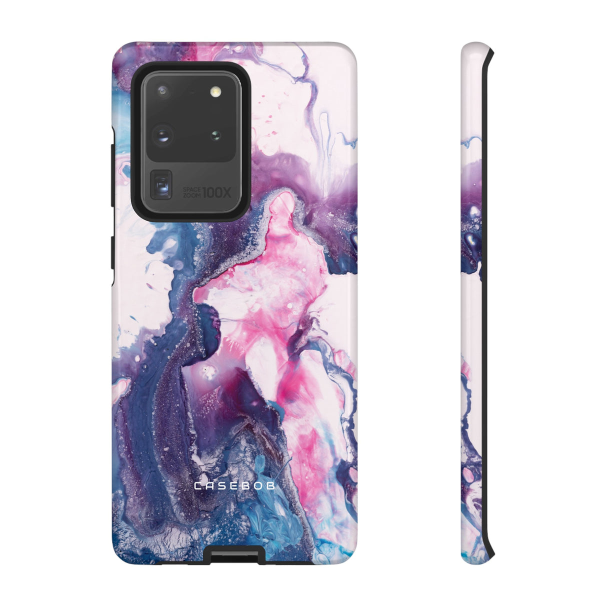 Blue & Pink Art - Protective Phone Case