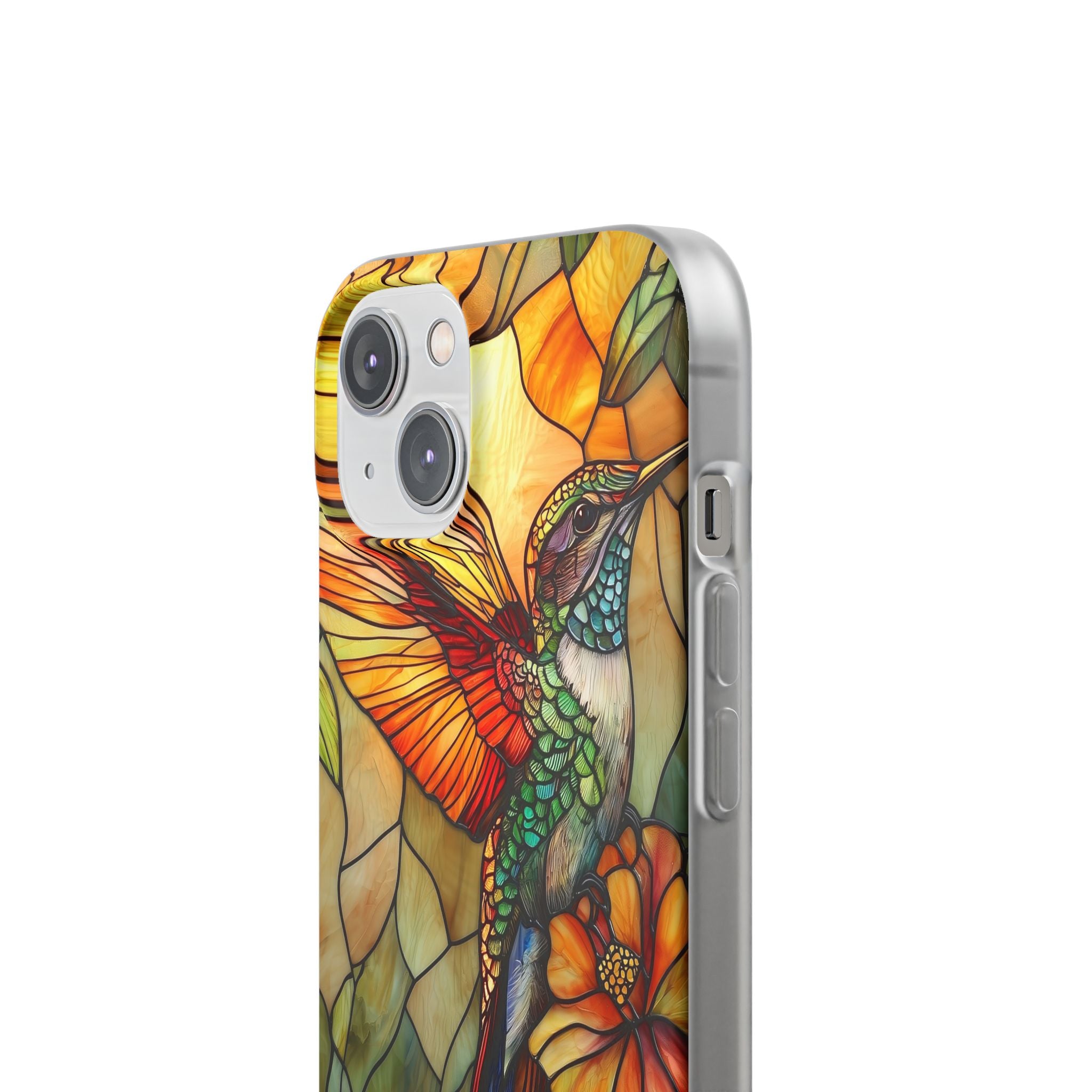 Hummingbird Radiance iPhone 14 Case - Soft