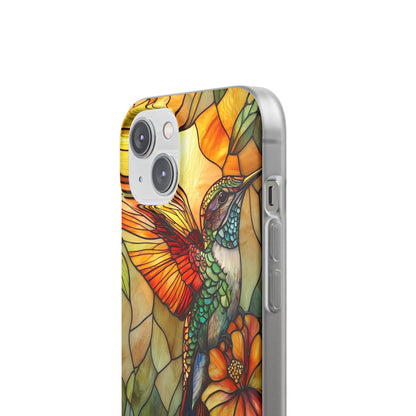 Hummingbird Radiance iPhone 14 Case - Soft