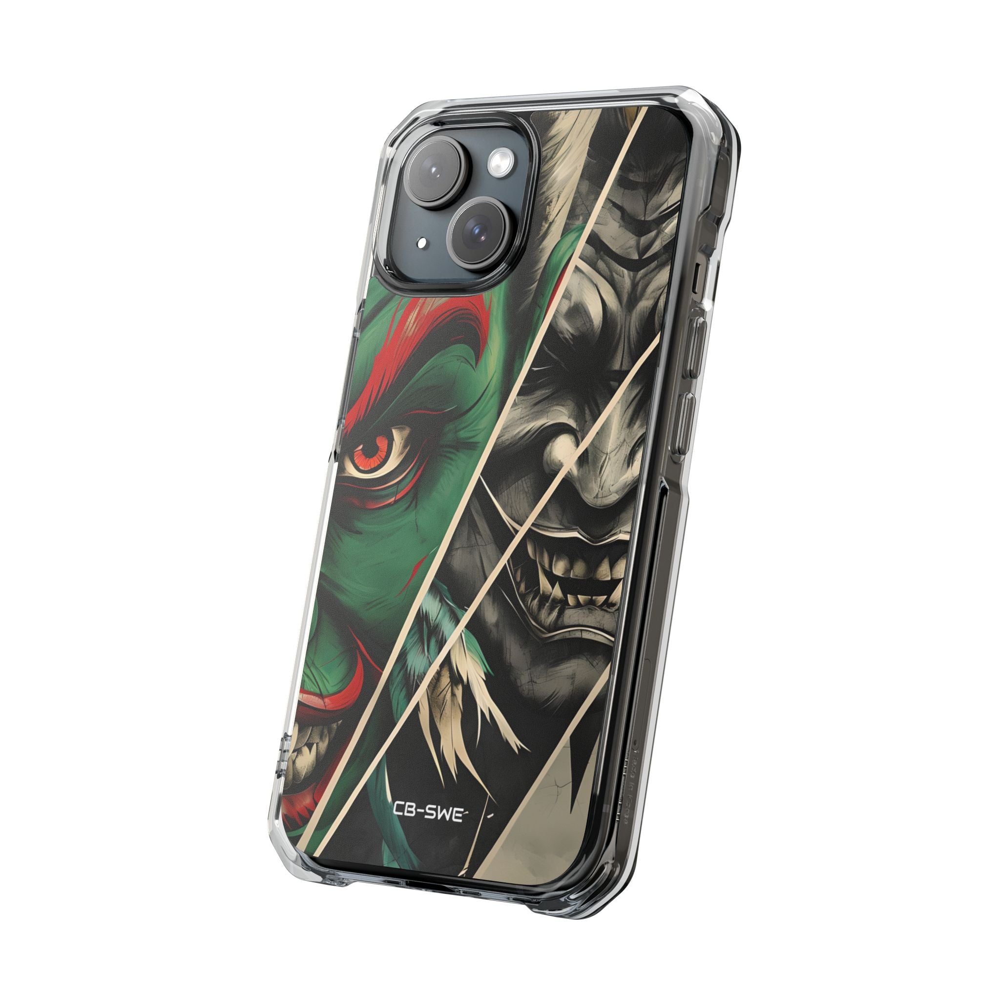Demonic Panels Clash iPhone Case - Impact