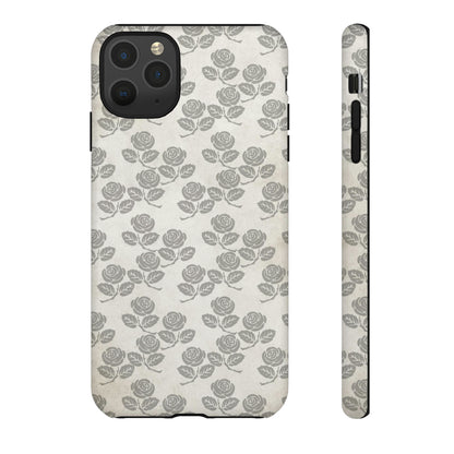 Roseniara Gothic Flower - Protective Phone Case