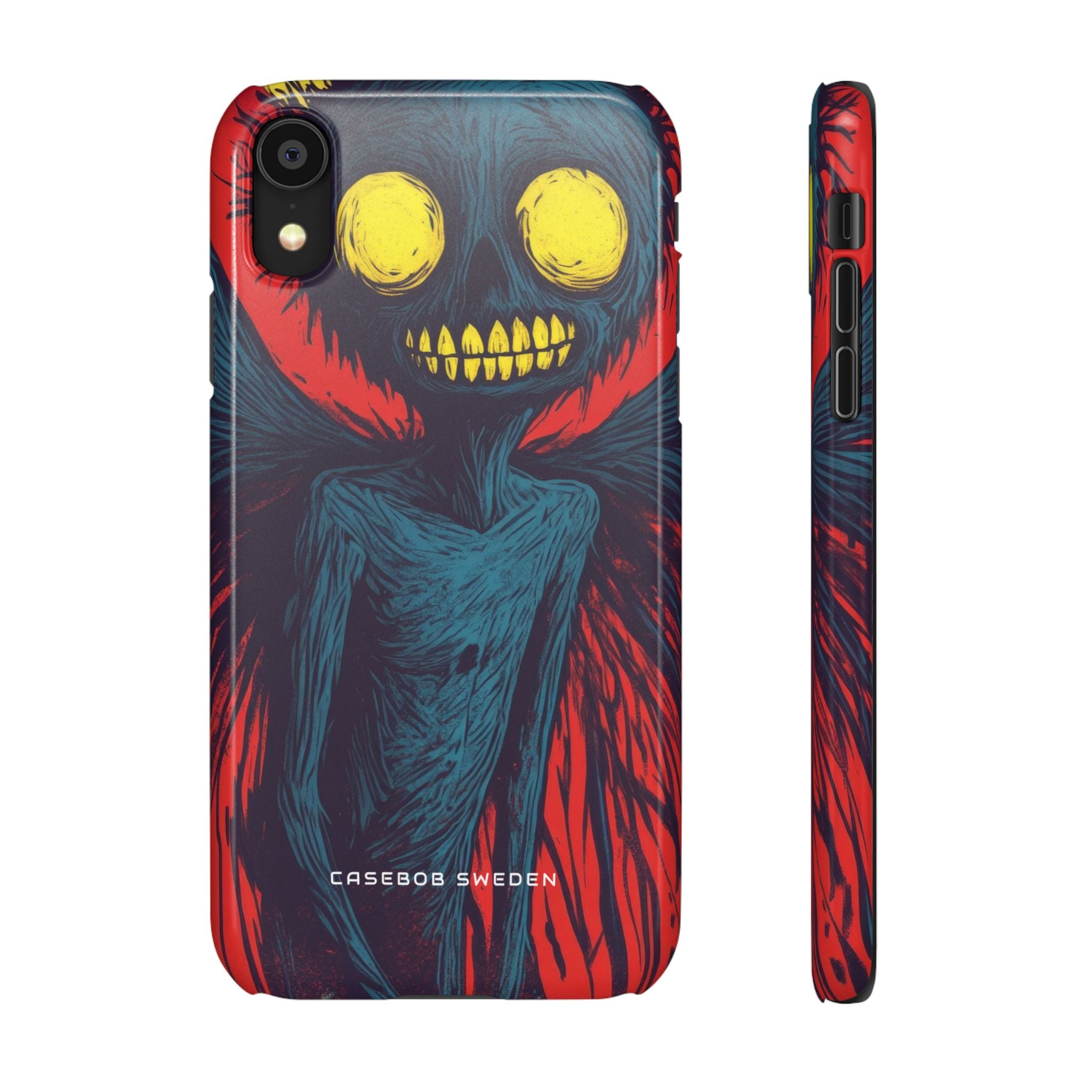 Gothic Winged Apparition  iPhone X - Slim Phone Case