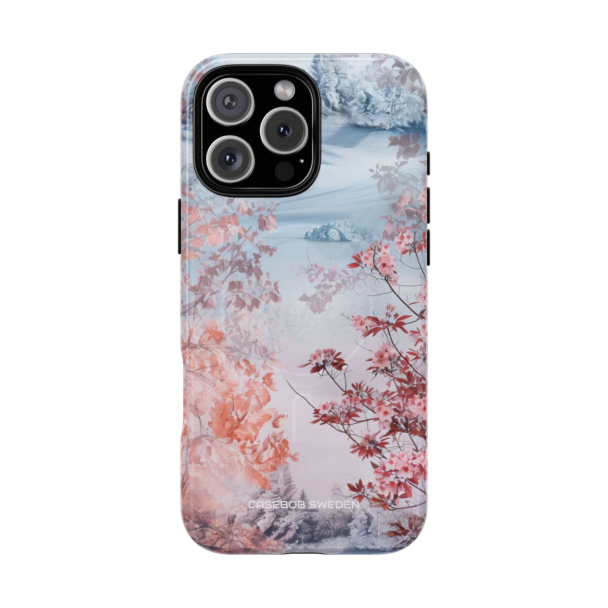 Floral Serenity Case - Tough + MagSafe® iPhone 16 Phone Case