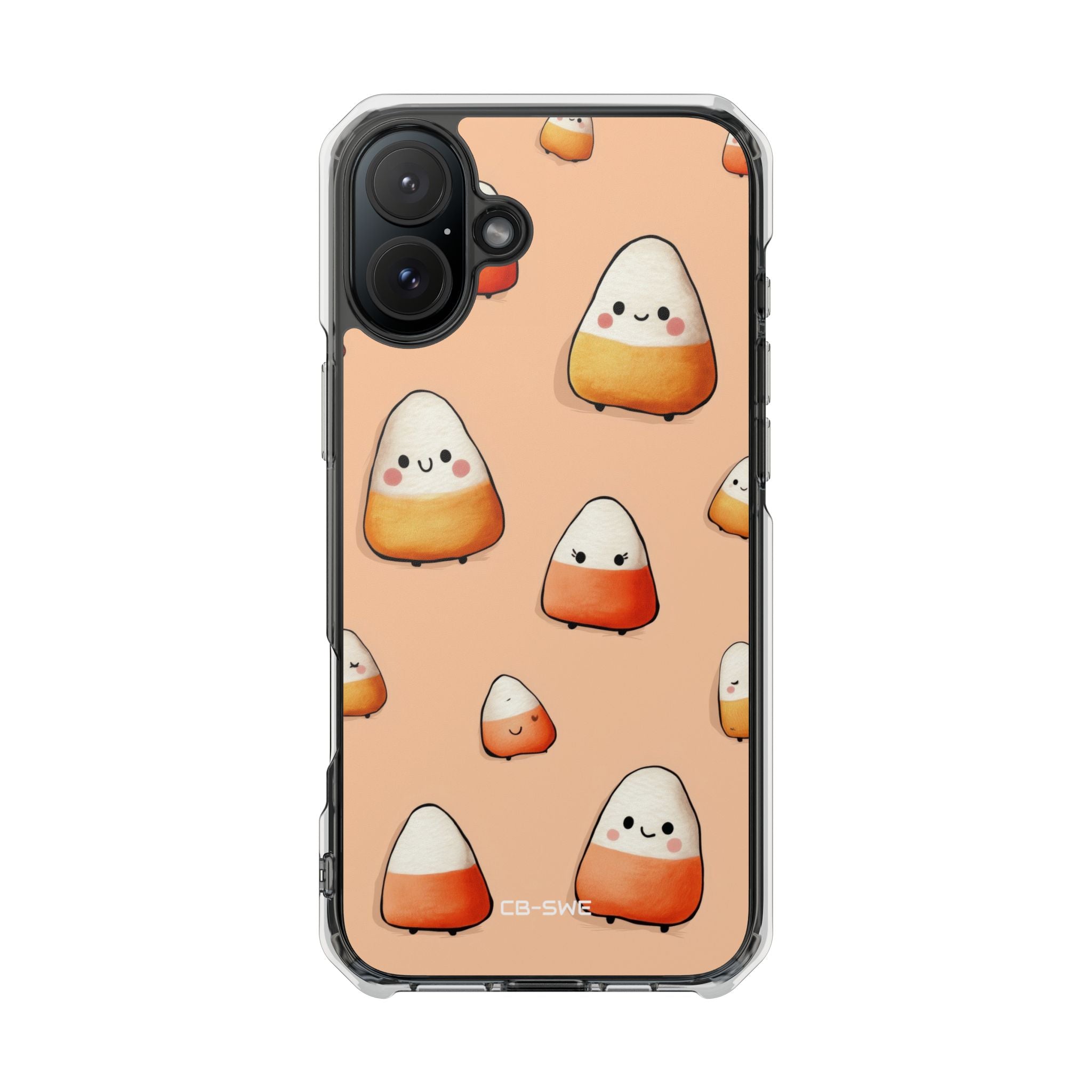 Candy Corn Smiles iPhone Case - Impact