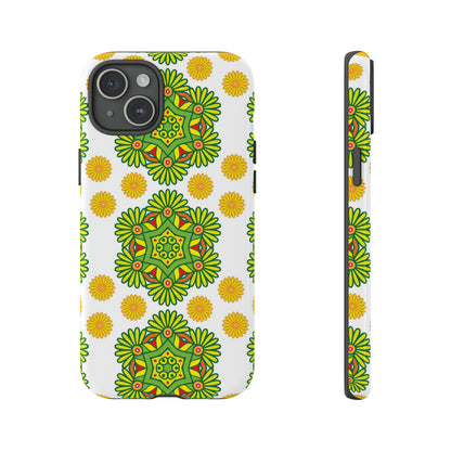 Lime Mandela - Protective Phone Case